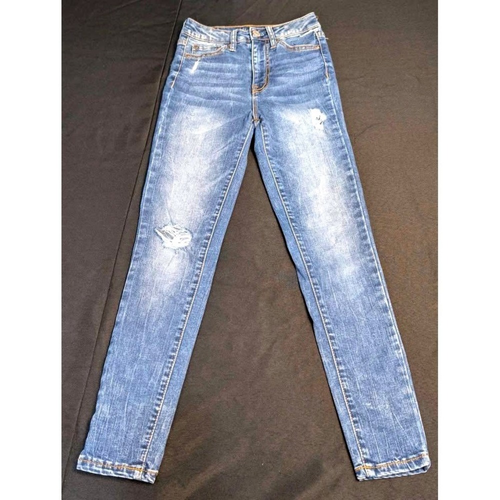 Aeropostale ~ The Norma Jean ~ Size 000/26" Waist ~ Distressed/High Rise/Skinny